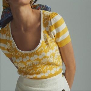 Anthropologie Maeve Trixie Tee